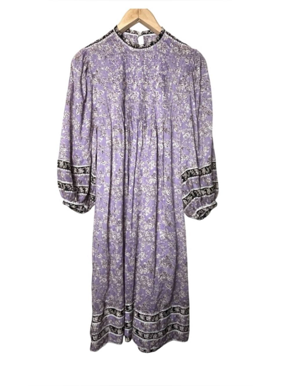 Isabel Marant Etoile Floral Vanille Midi Dress FR36 US4